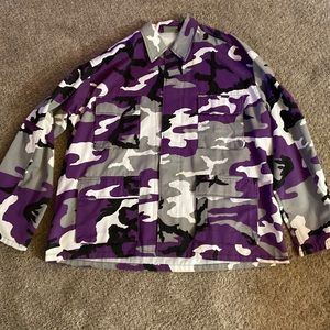 Purple Camo Jacket